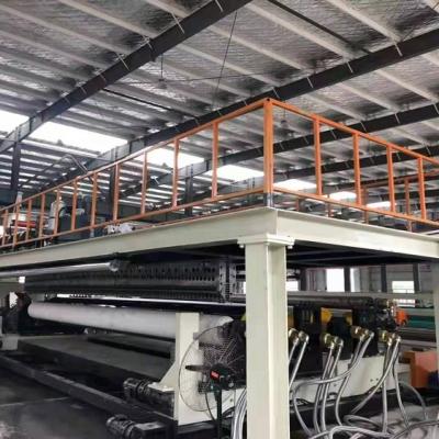 China 2022 New Design HDPE Geomembrane Plastic Sheet Sheet Making Extruder Machine for sale