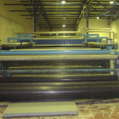 China Highest Quality China Trade Assurance Plastic PE Geogrid Sheet Making Machinery for sale