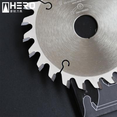 China Eco-friendly CTT circular saw blade-tapered scoring saw blades for laminate board for sale