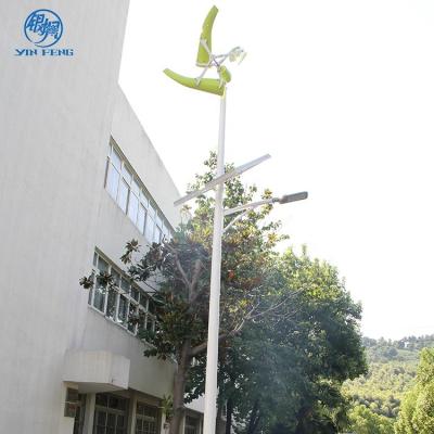 China Vintage LED Solar Wind Street Light Post Octagonal Lighting Pole Hot Dip Galvanized Pole for sale