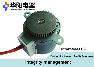 China 35BYJ412 Precision Geared Stepper Motor Smooth Operation For Home Air Conditioning for sale