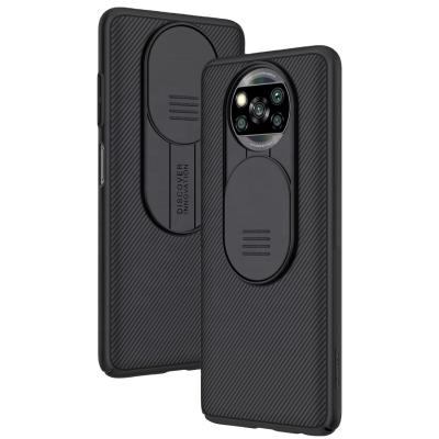 China Wholesale Original Nillkin Camshield Back Case Shockproof Slide Hard PC All Around Cover Camera Slide Cover Phone Case For Poco X3 NFC for sale