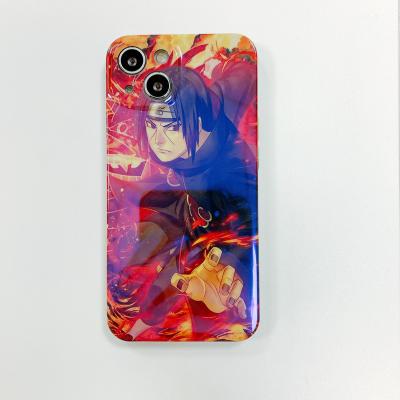 China 2022 Anime Kakashi Itachi Blue Light Blue Light IMD Phone Cover Kakashi Itachi Blue Light Cartoon IMD Phone Case For iPhone 13 pro 12 8 Max Plus Max Cartoon IMD Case the SE2020 back cover of XR XS for sale