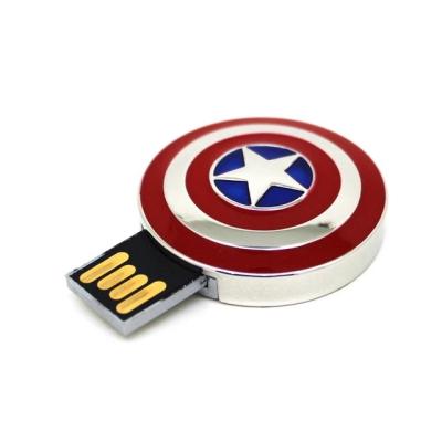 China Fast Speed ​​Data Saving New Wholesale Iron Man Captain American Shield Hammer USB Flash 2.0 64GB 32GB 16GB 8GB Pen Drives 64GB Pendrive With LED Light for sale