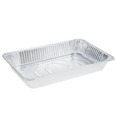 China Cooking Heavy Duty Full Size Aluminum Foil Steam Table Pans Takeout Casserole Lasagna Tray for sale