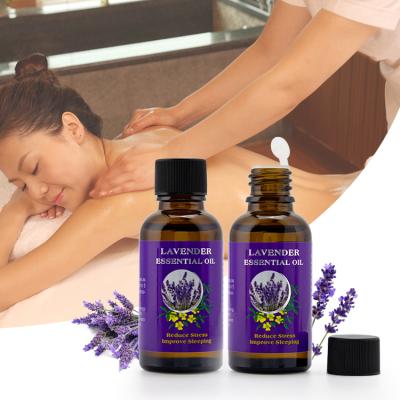 China Relieve Fatigue Private Label Wholesale Price Natural Lavender Essence Aromatherapy Relieve Nervousness Sleep Soothing Lavender Essential Oil for sale