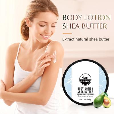 China Wholesale Private Label Moisturizer Natural Organic Skin Care Whipped Whitening Cream Lotion Shea Butter for sale