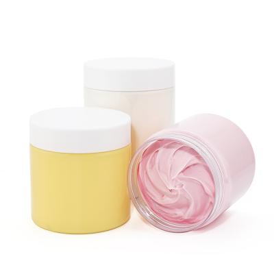 China Wholesale Customizable Moisturizer Whitening Moisturizing Skin Care Body Lotion Cream Pink Rose Raw Mango Shea Body Butter for sale