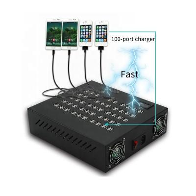 China Something You Need to Charge High Power New 100 USB Multi-port Left Cell Phone Charger Smart Universal Charging Station for Large Studios for sale