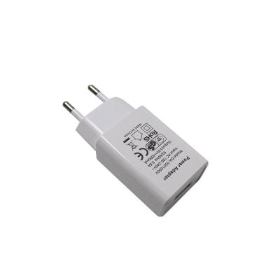 China European Standard 5V/1A USB Charging Wall Charger Travel Residential/Multi-Purpose Simple Quick Charger for sale