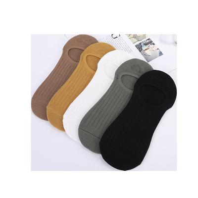 China Wholesale High Quality A026 Men's Socks Pure Cotton Deodorant QUICK DRY Sweat Absorption Sports Socks Breathable Invisible Boat Socks for sale