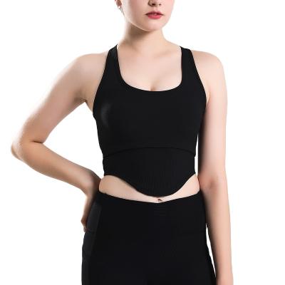 China Anti-Slip Sports Bra Plus Size I-Belt Yoga Cushioning High Strength Vest for sale