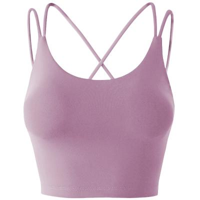 China Sweat-Wicking Beautiful New Style Motion Back Vest Running Breathable Yoga Motion Underwear Woman for sale