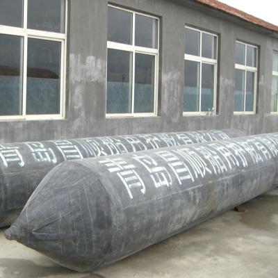 China Boat Lifting Docking Salvage Water Launch Floating Pontoon For Ship Launch Floating Airbags for sale