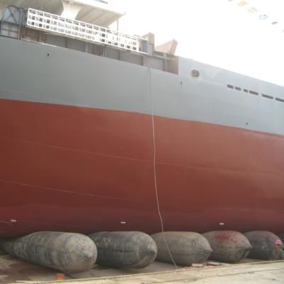 China Lifting Boat Docking Recovery Launch Boat Floating Boat Recovery Marine Lifting Rubber Air Bag for sale