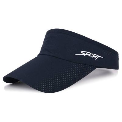 China Picture Sun Protected Cool Breathable Sport Visor Hat Golf Tennis Sun Visor Hat for sale