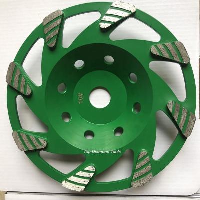 China D150mm Aluminum 6 Inch Concrete Cup Diamond Wheel For Hilti Grinder for sale