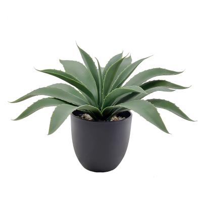 China Original agave artificial decorative fakegrass flower plants home environmental protection handwork wedding child room interior decor for sale