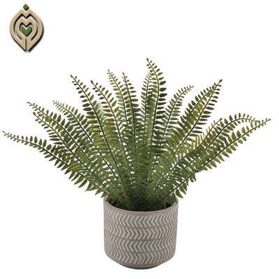 China Contemporary High Quality Decorations Artificial Fern for sale