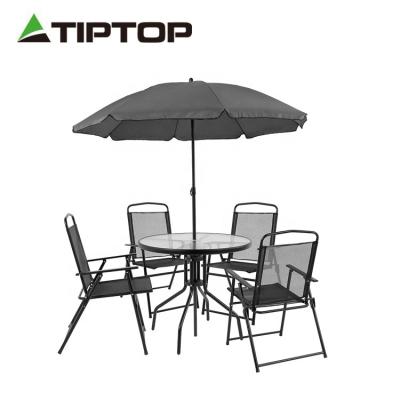 China (Size) Outdoor furniture adjustable hot sale garden chair and foldable table for sale