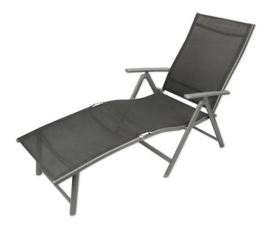 China Foldable Best Selling Outdoor Plastic Sun Lounger Folding Bed Chair for sale