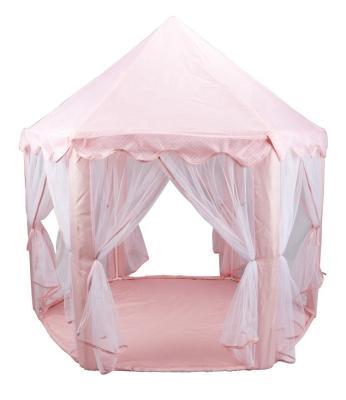 China Portable Pop Kids Play Hexagon Princess Castle Tent House for sale