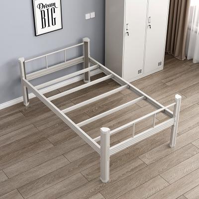 China Adjustable (height) Dormitory Steel Bed School Bunk Bed Frame Metal Double Bed In Stock Letto Matrimoniale A Castello Ranza for sale