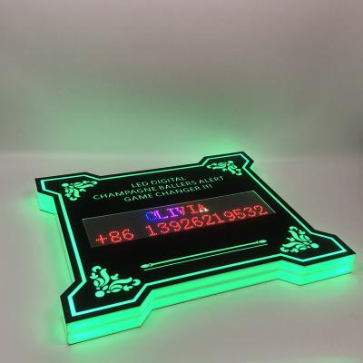 China RGB Acrylic Customized Hunting Signs With Led Screen Programmable Marquee Message Board for sale