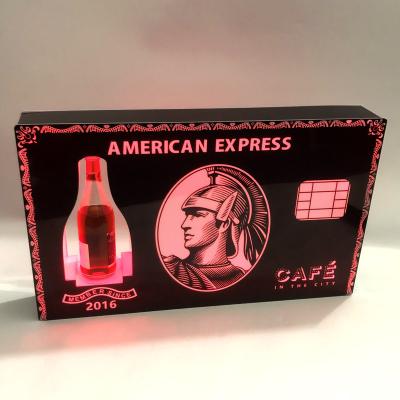 China New Hot Selling Night Club And Lounge Amex Bottle Presenter for sale