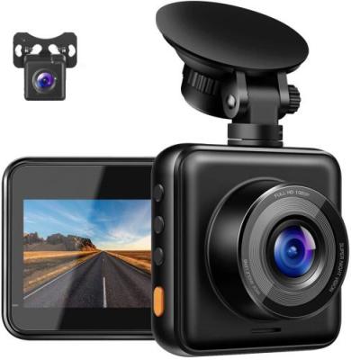 China Hot Selling Dashcam FHD1080P HD Cam HD Video Recording Double Dash Car Recorder Car Black Boxcar Looping Video Camera for sale