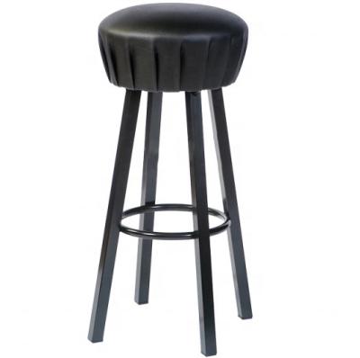 China Traditional High Quality Restaurant Furniture Luxury Modern Metal Frame Counter Height Bar Stools For Kitchen Island Coffee Shop Bar for sale