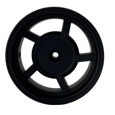 China Popular Dark Black Aluminum Alloy Aluminum Alloy Rear Hub For Heavy Motorcycles for sale