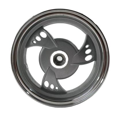 China Aluminum alloy rear wheel aluminum alloy motorcycle wheel best-selling silver rim for sale