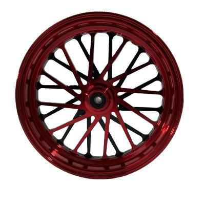 China Aluminum Alloy 12 Inch Pin Motorcycle Aluminum Alloy Front Double Sided Rim Wheel for sale