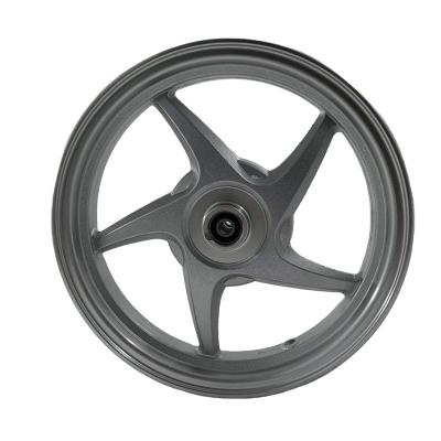 China Aluminum Alloy 12 Inch Aluminum Alloy Front Wheel Motorcycle Aluminum Wheel Five-ribbed Aluminum Rim for sale