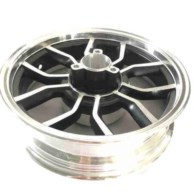 China Durable High Quality Aluminum Materials Scooter Front Wheel Rim Aluminum Alloy Wheels Motorcycle for sale