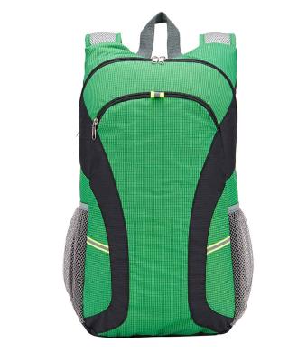 China Daypack Waterproof Lightweight Foldable Bag Backpack Outdoor Travel Running Foldable Men Backpack for sale