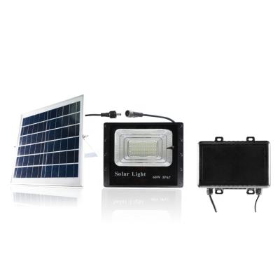 China New Coming High Brightness 60w Super Brightness 1000LM Solar Smart Flood Light Lighting Outdoor IP67 for sale