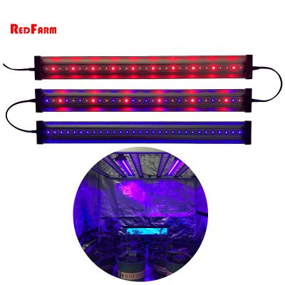 China Redfarm Indoor Fixed Driver Indoor Grow Light 730nm 395nm 30w 60w IR UV Supplemental Light Bar For Hydroponic Plant for sale