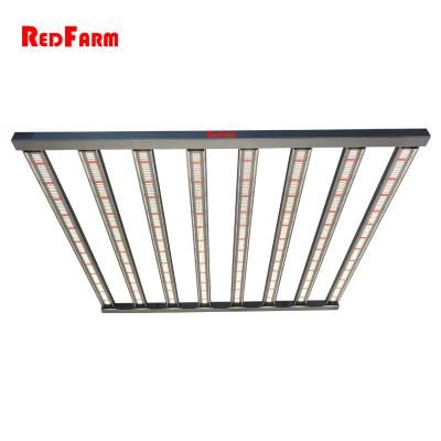 China Refarm 0-100% Full Spectrum Dimming Knob Led Grow Light 2021 With Flower Switch 5x5 Grow Light Quantum Led Radiator 650W Grow Led Light for sale