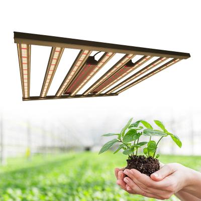 China 0-100% Refarm Full Spectrum Hydroponic 3500k lm301h Dimming Button Led Grow Lights For Indoor Plants Bar 600w Grow Light for sale