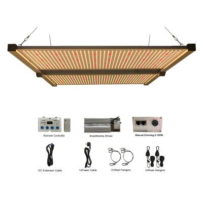 China Horticulture 650w Samsung lm301h UV UV Booster 730nm Plant Grow Light Quantum 650w 480w IR USA IR Grow Light Led For 4x4 Grow Tent for sale