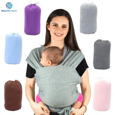 China Hot Sale Amazon Wholesale Cotton Baby Wrap Carrier Towel QUICK DRY With Sling for sale