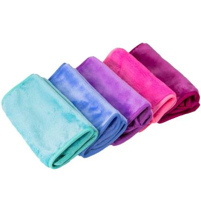 China QUICK DRY Suitable for All Skin Types Modern Design Chemical Free Colorful Microfiber Customizable Face Cleansing Cloth for sale