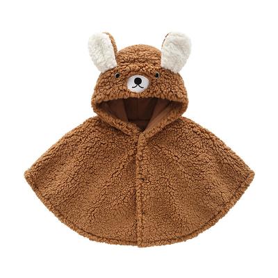 China Manufacturers design autumn winter cotton baby coat wholesale warm animal poncho QUICK DRY for sale