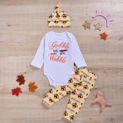 China Best Selling Christmas Baby QUICK DRY Cotton Printing Overalls Baby Rompers for sale