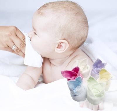 China Sustainable Hot Sale Manufacturer Wholesale 100% Organic Bamboo Baby Washcloth for sale