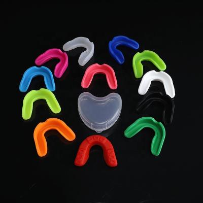 China Comfortable Sports MouthGuard Gum Shield Mouth Guard Teeth Guard Anti Grinding for sale