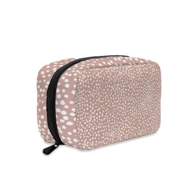 China Wholesale Customized Waterproof Cosmetic Storage Bag Small Travel Cosmetic Bag for sale