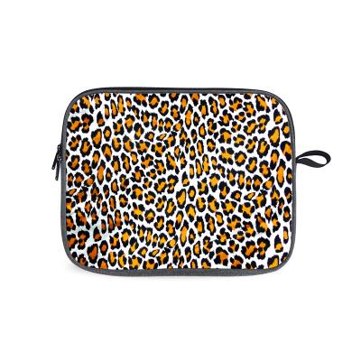 China Waterproof Laptop Backpack Bag Suitable For Customized Leopard Patterns Canvas Laptop Bag 14in 13in 13 Inch Cheap Price for sale